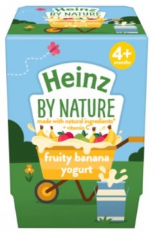 Heinz Yoghurt Banana 4pk