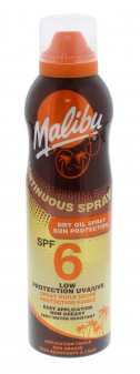 Malibu Spf 6 Continuous Dry Oil Spray