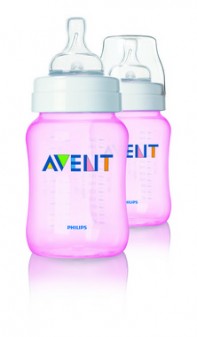 Philips Avent Classic+ Bottle Pink 260ml