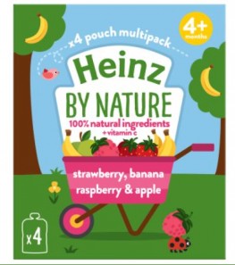 Heinz Strawberry, Raspberry, Apple, Banana