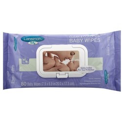 Lansinoh Clean And Condition Baby Wipes