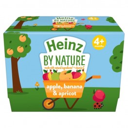 Heinz Apple Banana Apricot 4pk