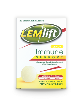 Lemlift Chewable Tablets Lemon