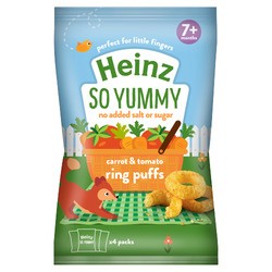 Heinz Carrot & Tomato Veg Ring 4pk