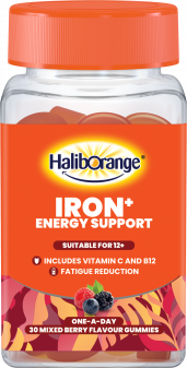 Haliborange Iron+ Mixed Berry 30 Gummies