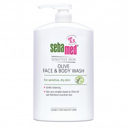 Sebamed Olive Liquid Face & Body Wash 1L