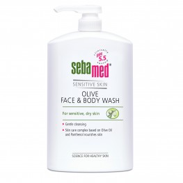 Sebamed Olive Liquid Face & Body Wash 1L