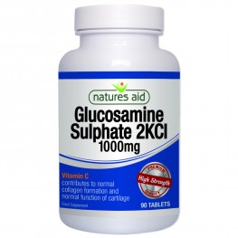 Natures Aid Glucosamine Sulphate 1000mg (With Vitamin C)