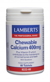 Lamberts Chewable Calcium 400mg