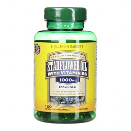 Holland & Barrett Starflower Oil 1000mg With Vitamin B6