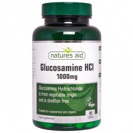 Natures Aid Glucosamine Hci 1000mg (Suitable For Vegetarians & Vegans)