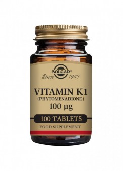 Solgar Vitamin K1 100 µg Tabs