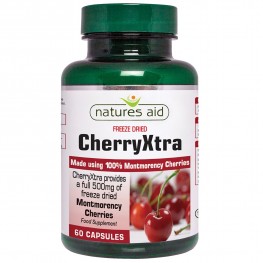 Natures Aid Cherryxtra (Providing 500mg OF Freeze-Dried Montmorency Cherries)