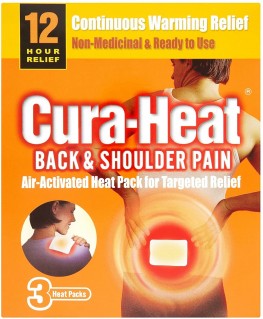 Cura-Heat Back And Shoulder Heatss