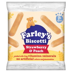 Farley Strawberry & Peach Biscotti