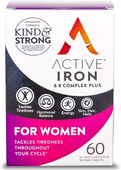 Active Iron &Amp; B Complex Multivitamin For Women