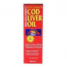 Holland & Barrett Cod Liver Oil Liquid 500ml
