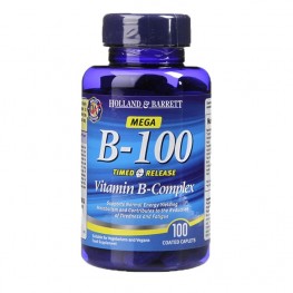 Holland & Barrett Time Release B 100 Vitamin B Complex 100mg