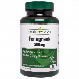 Natures Aid Fenugreek 500mg