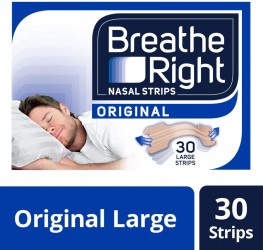 Breathe Right Nasal Strips Natural Large