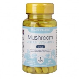 Holland & Barrett Mushroom Vegan Vitamin D 25ug