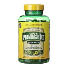 Holland & Barrett Natural Evening Primrose Oil 1300mg Plus Vitamin B6