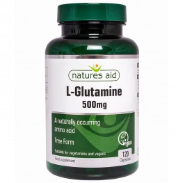 Natures Aid L-Glutamine 500mg