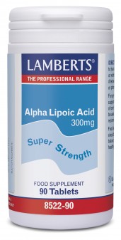 Lamberts Alpha Lipoic Acid 300mg (Thioctic Acid)