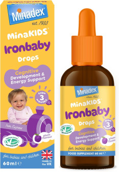 Minakids Ironbaby Drops 60ml