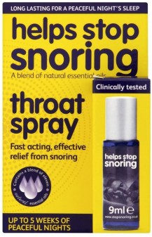 Helps Stop Snoring Spray