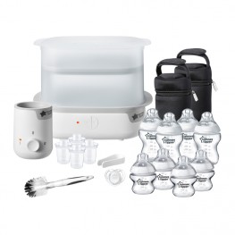 Tommee Tippee Closer TO Nature Complete Feeding Set White