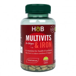 Holland & Barrett Multivitamins & Iron 240 Tablets