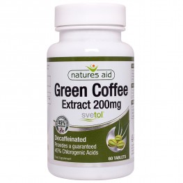 Natures Aid Green Coffee Extract 200mg (Svetol)