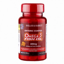 Holland & Barrett Enteric Coated Omega 3 Fish Oil 500mg