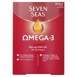 Seven Seas Omega-3 Fish Oil With Vitamin D 30 Capsules