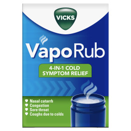 Vicks Vaporub, Relief OF Cough Cold And Flu Like Symptoms, Jar 100g