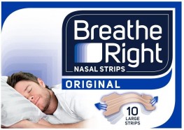 Breathe Right Nasal Strips Natural Large