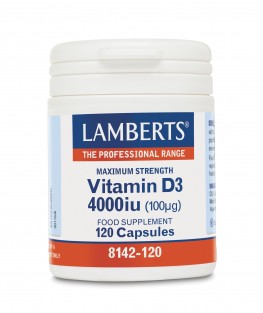 Lamberts Vitamin D3 4000 I.u. (100mcg)