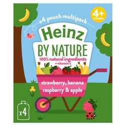 Heinz Strawberry, Raspberry, Apple, Banana