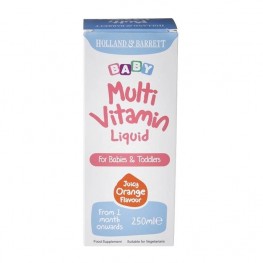 Holland & Barrett Baby Multivitamin Liquid Juicy Orange