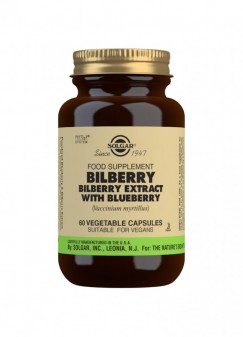 Solgar Bilberry Berry Extract With Blueberry