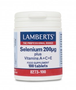 Lamberts Selenium 200mcg + A + C + E