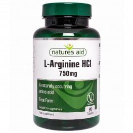 Natures Aid L-Arginine Hcl 750mg