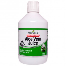Natures Aid Aloe Vera Juice - Double Strength