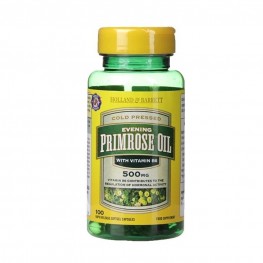 Holland & Barrett Natural Evening Primrose Oil 500mg Plus Vitamin B6