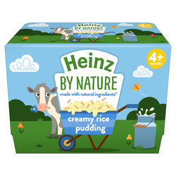 Heinz Creamy Rice Pudding 4pk