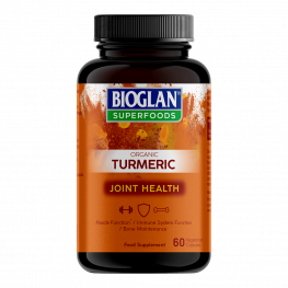 Bioglan Superfoods Organic Turmeric 60 Capsules