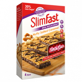 Slimfast Bars Nut Salt Caramel