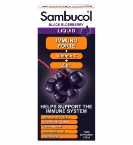 Sambucol Black Elderberry Liquid Extract Immuno Forte