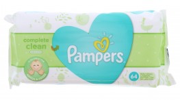 Pampers Wipes Natural Clean Unscented